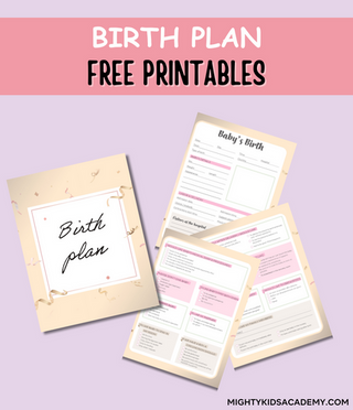 Birth Plan Journal (INSTANT DOWNLOAD)