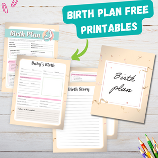 Birth Plan Journal (INSTANT DOWNLOAD)