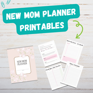 New Mom Planner (INSTANT DOWNLOAD)