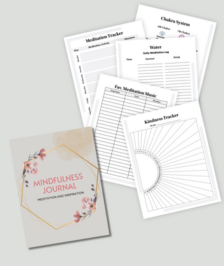Serenity Mindfulness Journal (INSTANT DOWNLOAD)