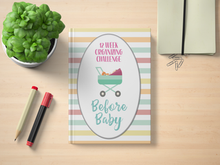 12 Week Organizing Challenge Journal (INSTANT DOWNLOAD)