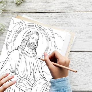 50 Inspiring Christian Printable Coloring Pages For Kids & Adults (INSTANT DOWNLOAD)