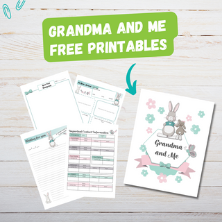 Grandma and Me Journal (INSTANT DOWNLOAD)