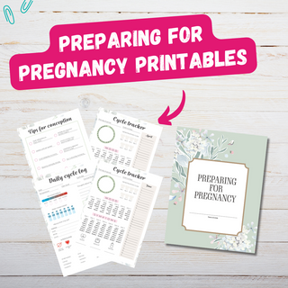 Preparing for Pregnancy Planner Journal