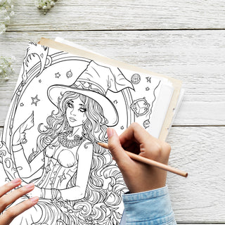 50 Enchanting Book Of Spells Printable Coloring Pages For Kids & Adults