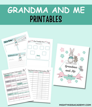 Grandma and Me Journal (INSTANT DOWNLOAD)