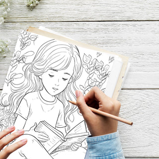 50 Girl Power Printable Coloring Pages For Kids & Adults (INSTANT DOWNLOAD)