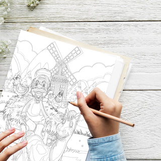 50 Hardworking Farmer Printable Coloring Pages For Kids & Adults (INSTANT DOWNLOAD)