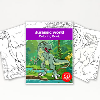 50 Exciting Jurassic World Printable Coloring Pages For Kids & Adults (INSTANT DOWNLOAD)