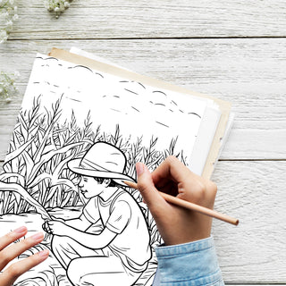 50 Vibrant Kansas Printable Coloring Pages For Kids & Adults (INSTANT DOWNLOAD)