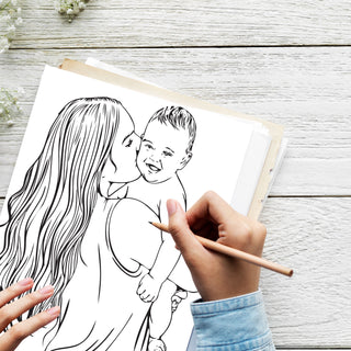 50 Mother’s Day Printable Coloring Pages For Kids & Adults (INSTANT DOWNLOAD)