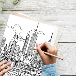 50 Mesmerizing New Jersey Printable Coloring Pages For Adults & Kids (INSTANT DOWNLOAD)