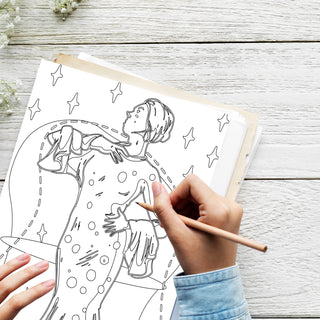 50 Glamorous Roaring 20s Printable Coloring Pages For Adults (INSTANT DOWNLOAD)