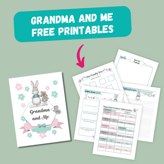 Grandma and Me Journal (INSTANT DOWNLOAD)