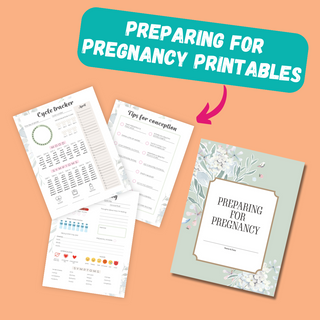 Preparing for Pregnancy Planner Journal