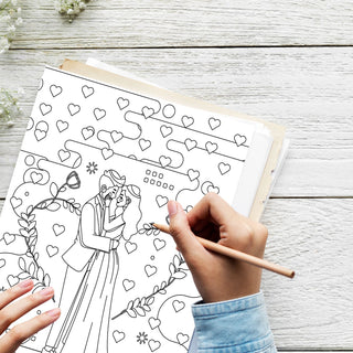 50 Love-Filled Valentines Printable Coloring Pages For Kids & Adults (INSTANT DOWNLOAD)